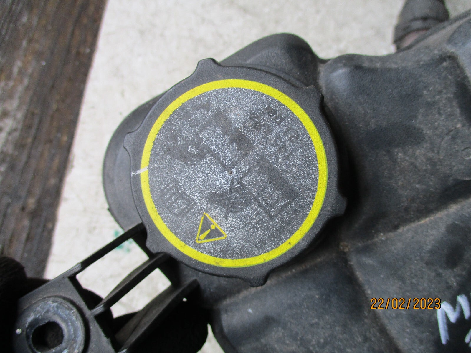 FORD MONDEO MK4 2008 COOLANT RESERVOIR OVERFLOW TANK
