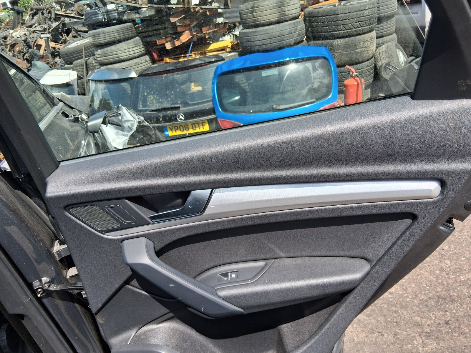 2019 AUDI Q5 ESTATE FY OSR DRIVER SIDE REAR DOOR CARD PANEL
