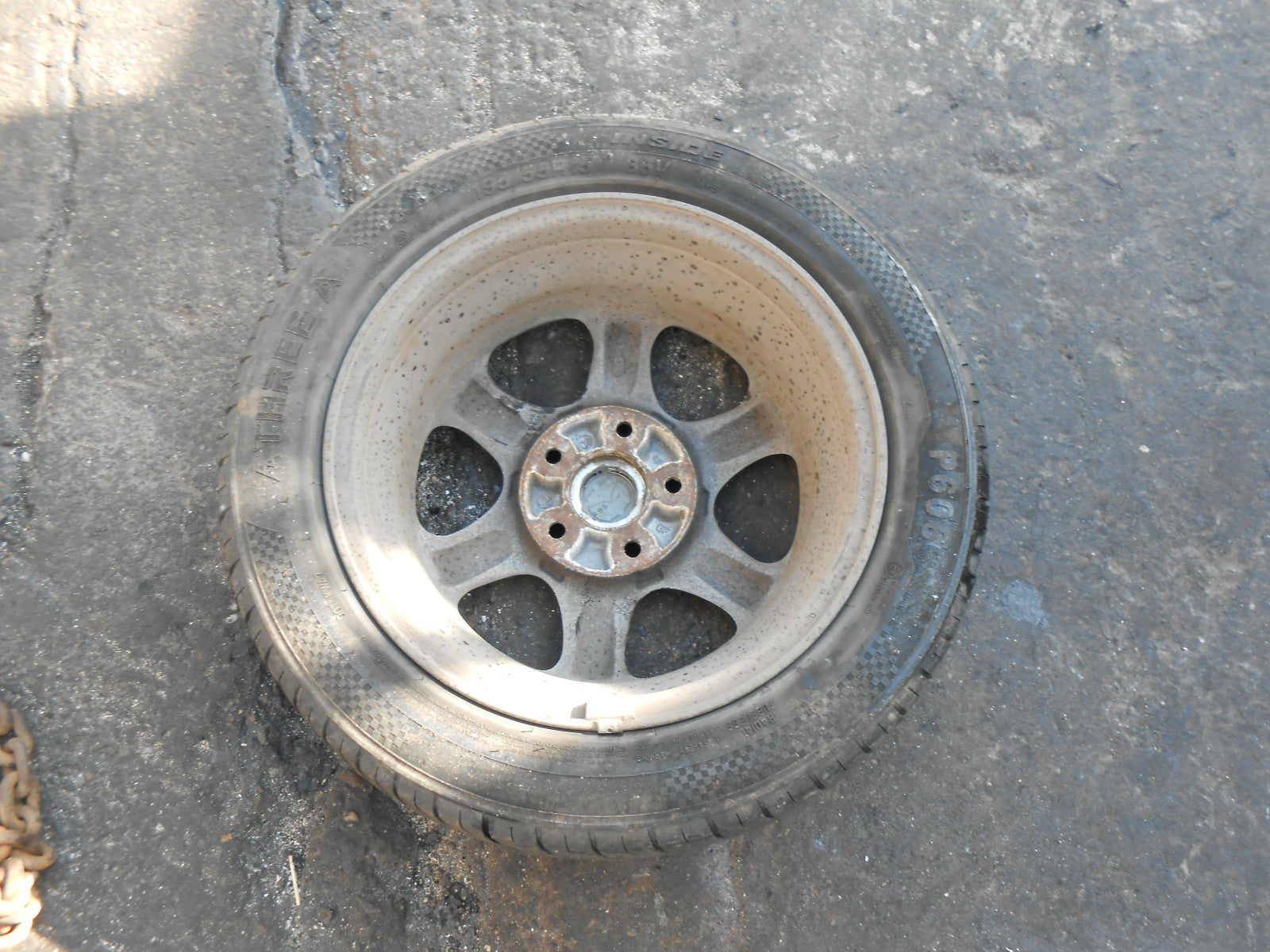 MAZDA PREMACY CP 2002 6 SPOKE 5 STUD ALUMINIUM ALLOY WHEEL 195/55 R15 REF001