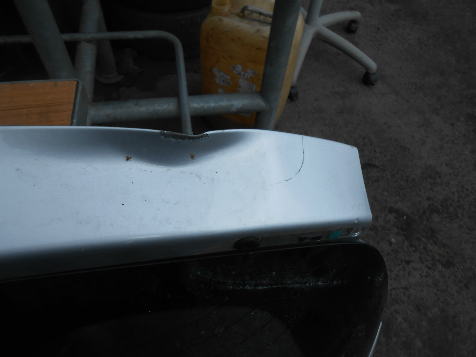 FORD KA MK2 2015 REAR BACK WINDSHIELD SCREEN GLASS SCRAP BOOTLID