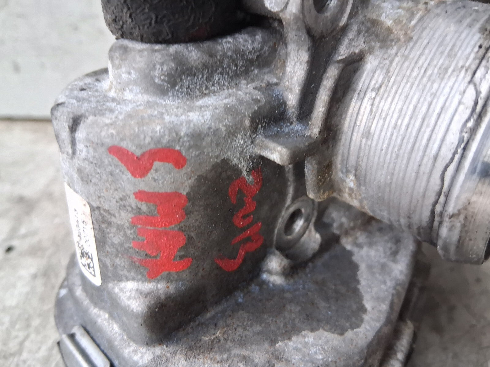 2013 FORD S MAX THROTTLE BODY 28098656