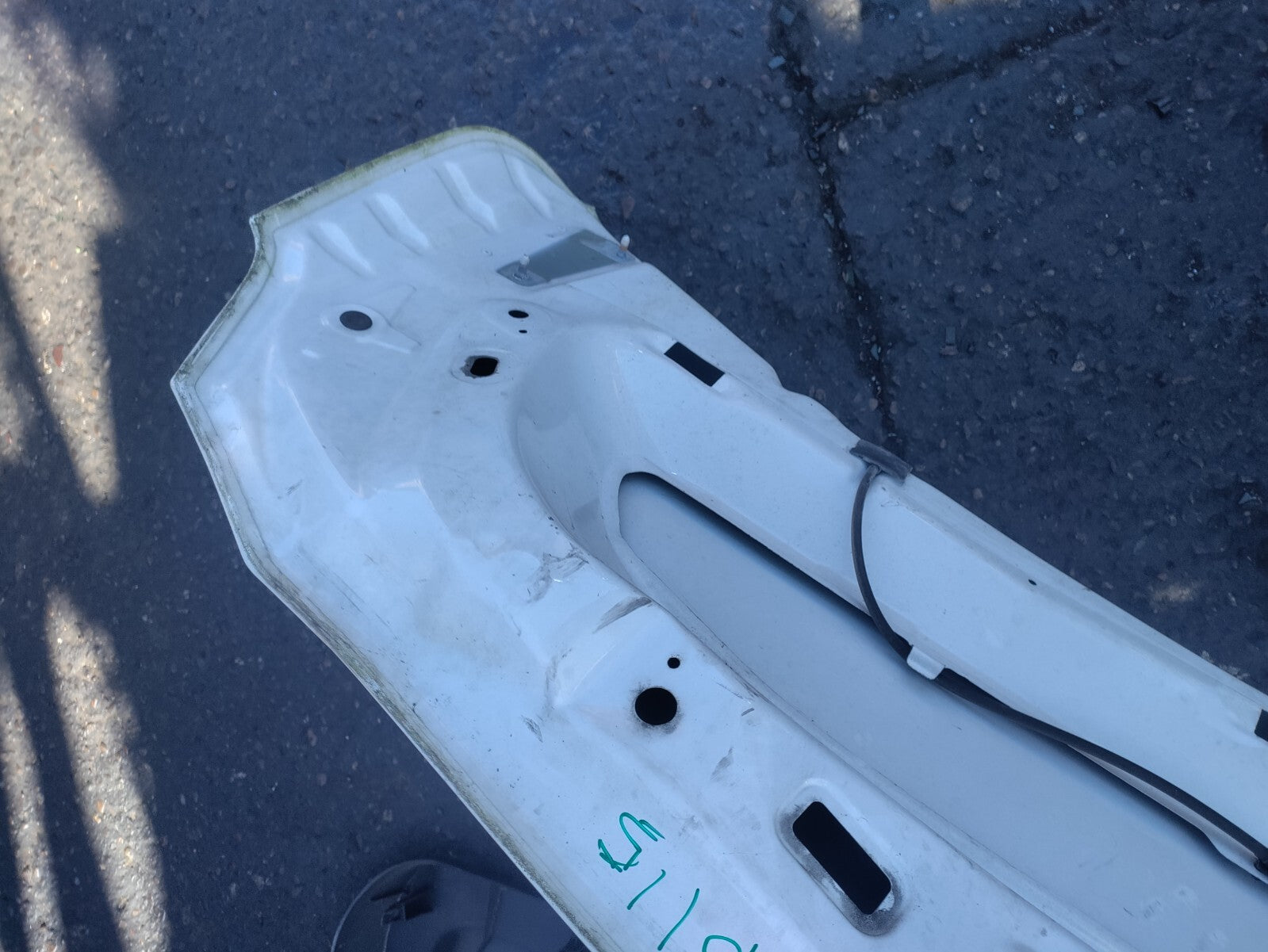 MERCEDES CITAN W415 2015 FRONT HOOD BONNET WHITE