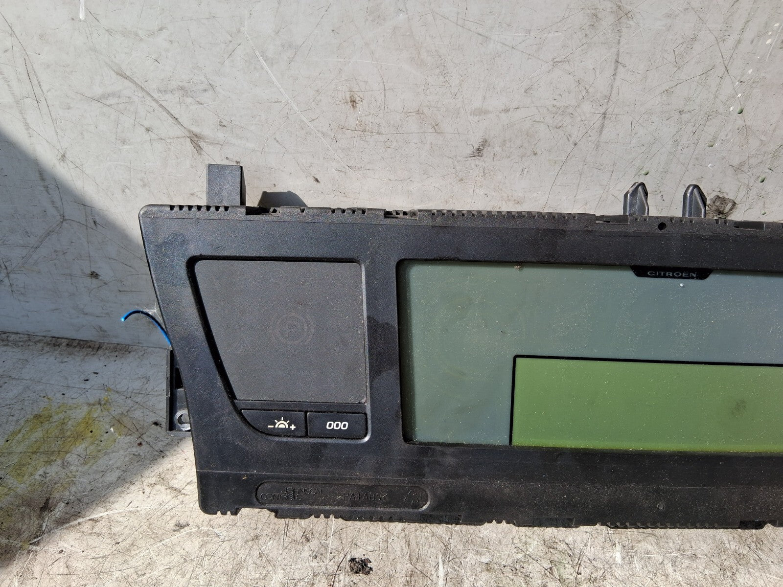 2009 CITROEN C4 GRAND PICASSO SPEEDO METER INSTRUMENT CLUSTER P9666217280