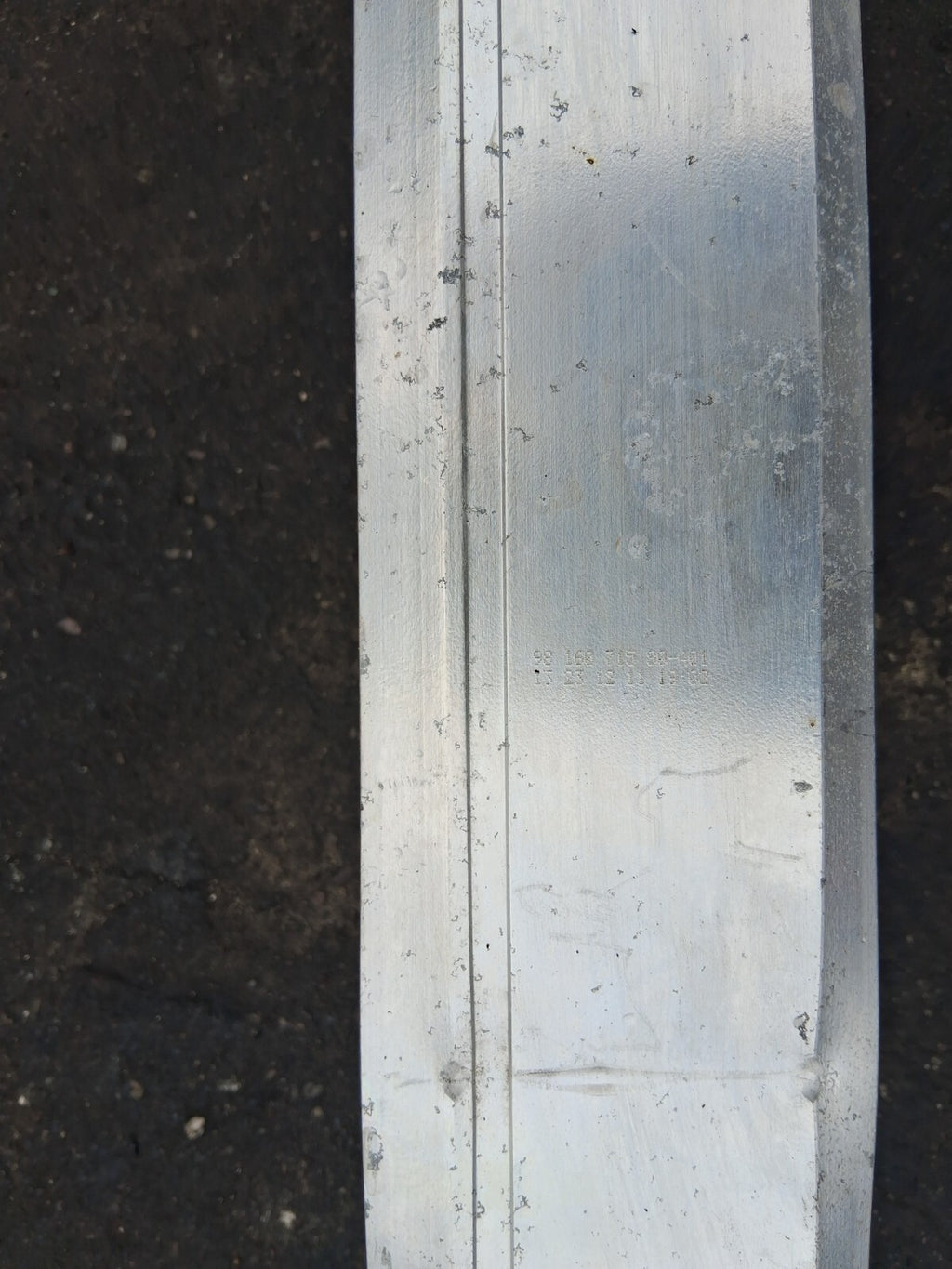 2023 VAUXHALL GRANDLAND REAR BUMPER CRASH IMPACT REINFORCEMENT BAR 9816071580