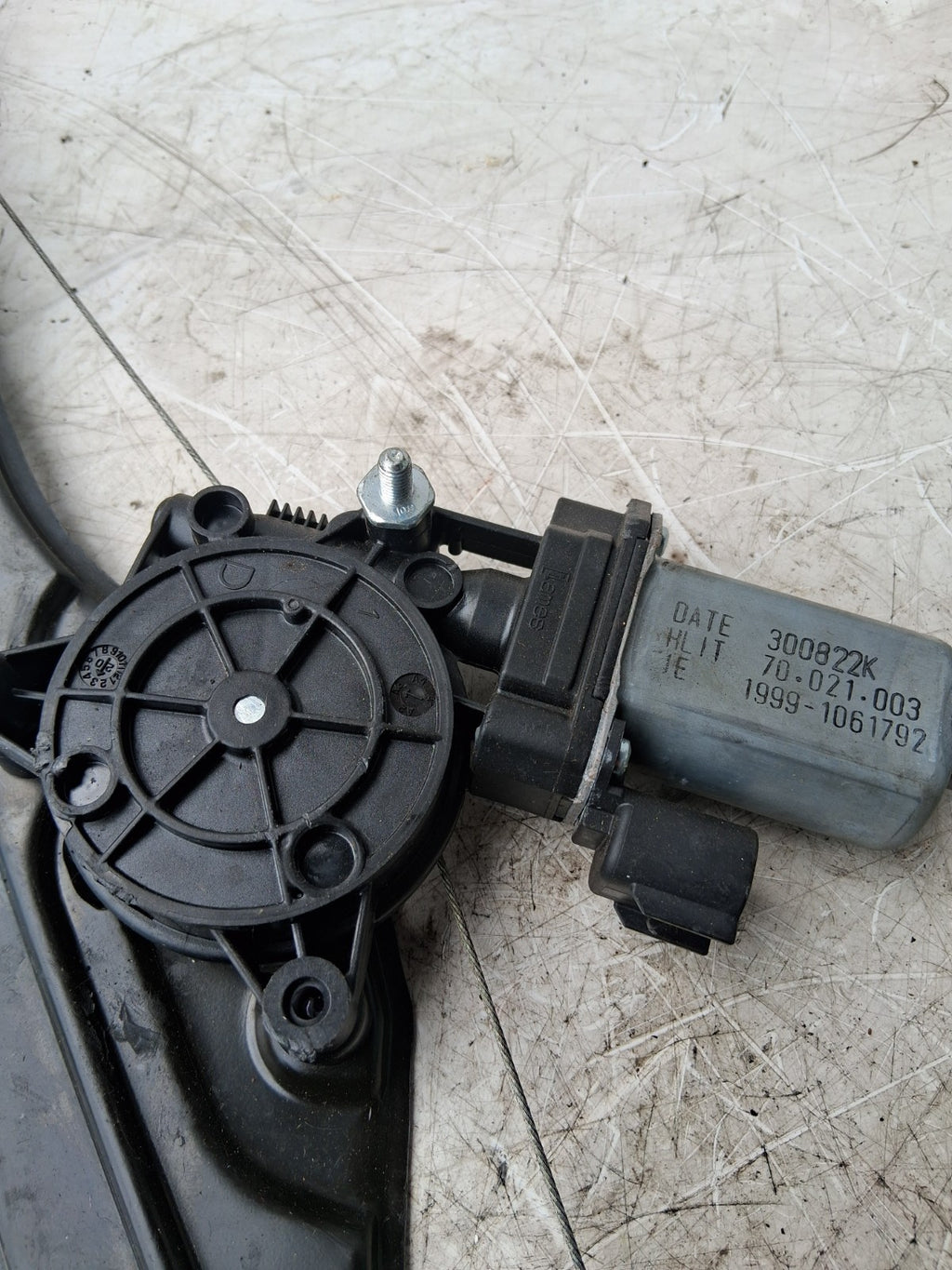 2014 PEUGEOT BOXER NSF PASSENGER SIDE FRONT WINDOW MOTOR REGULATOR 19991061792