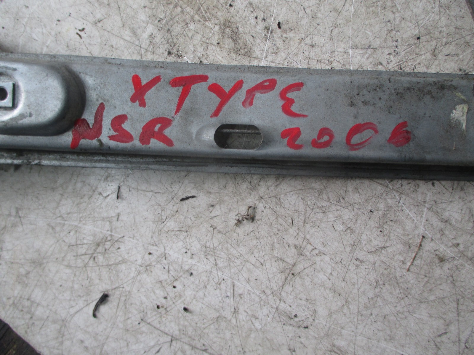 JAGUAR X TYPE 2006 NSR PASSENGER SIDE REAR WINDOW WINDON MOTOR