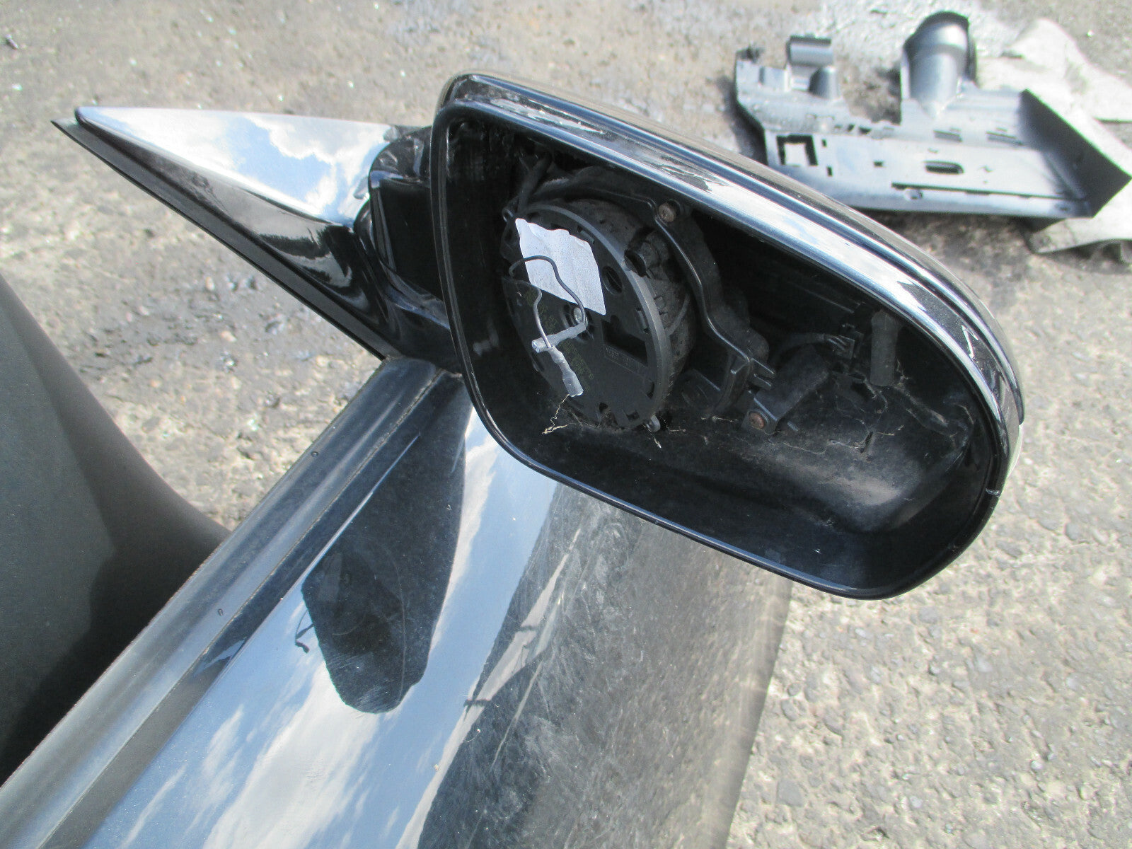 MERCEDES BENZ SLK 2010 3 DOOR OS DRIVER SIDE BARE DOOR BLACK