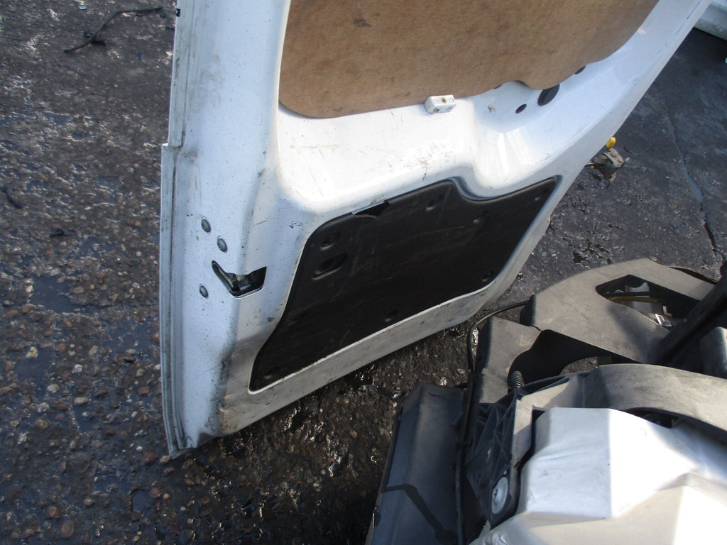 PEUGEOT BIPPER 2013 NSR PASSENGER SIDE REAR COMPLETE DOOR WHITE