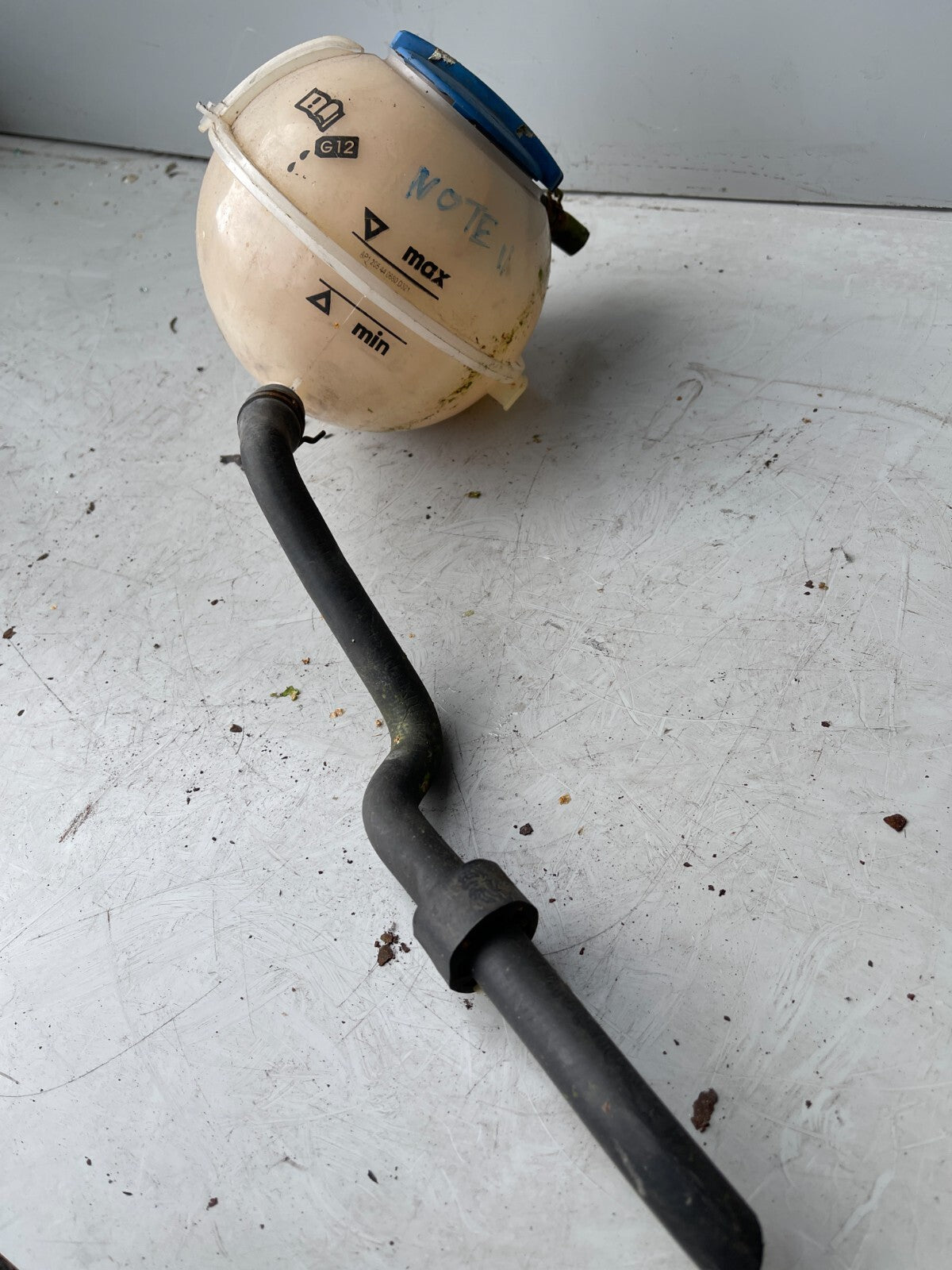 2011 NISSAN NOTE COOLANT WATER EXPANSION TANK