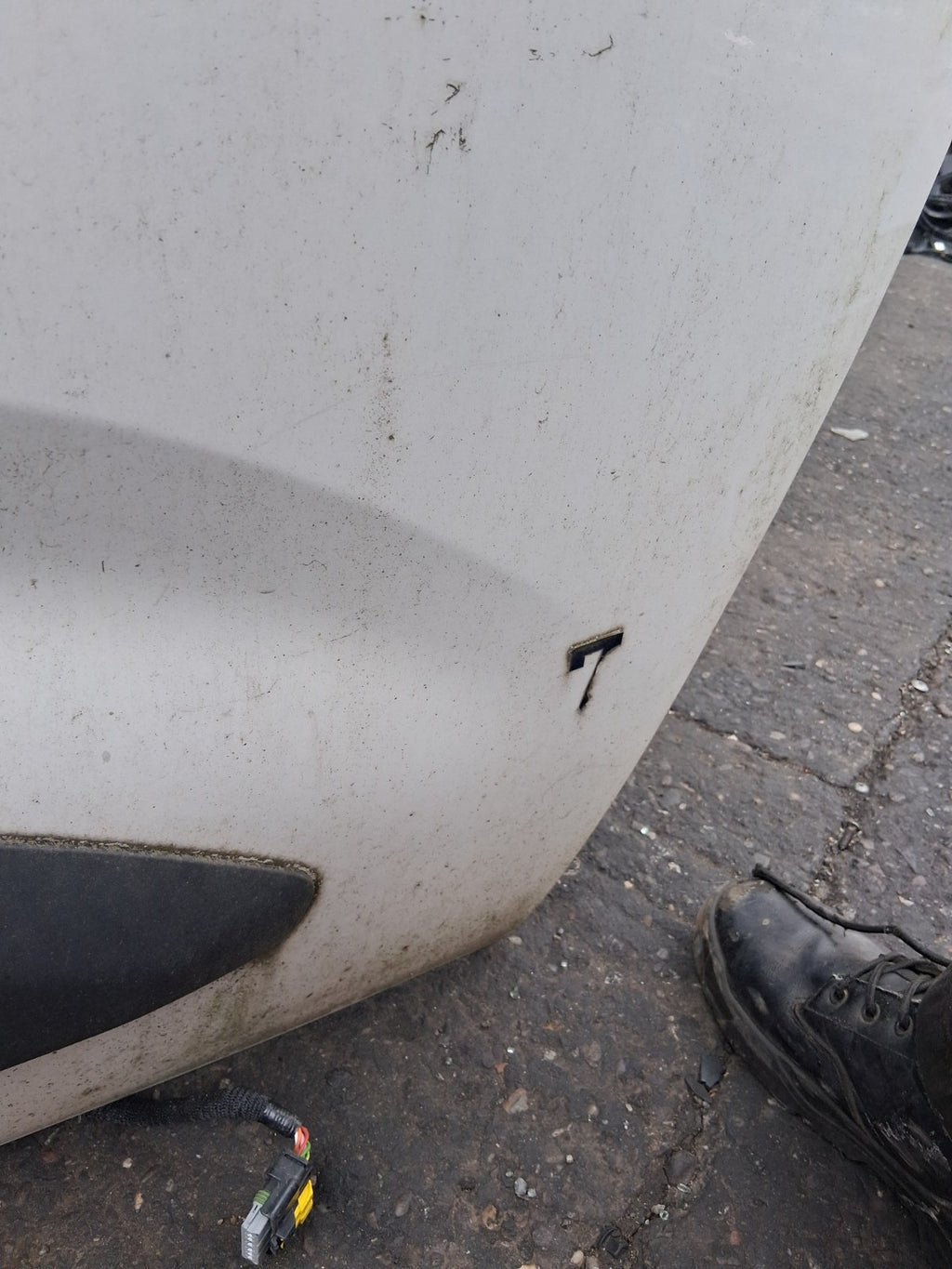 2021 PEUGEOT PARTNER MK3 K9 OSF DRIVER SIDE FRONT BARE DOOR WHITE
