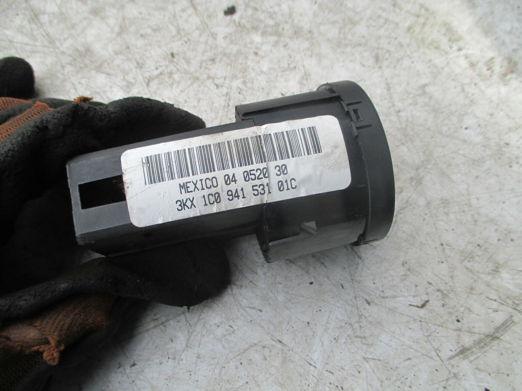 VW VOLKSWAGEN BEETLE 2007 HEADLIGHT ADJUSTOR SWITCH 1C0941531