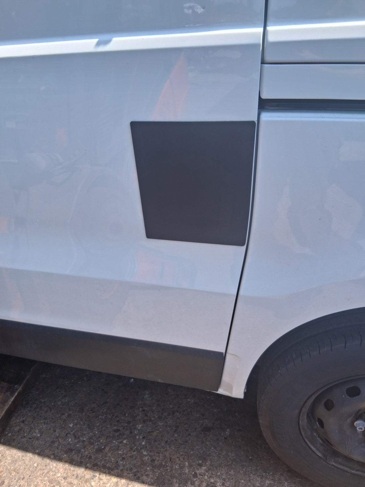 2025 RENAULT TRAFIC X82 MK3 NS PASSENGER SIDE SLIDING DOOR COMPLETE WHITE