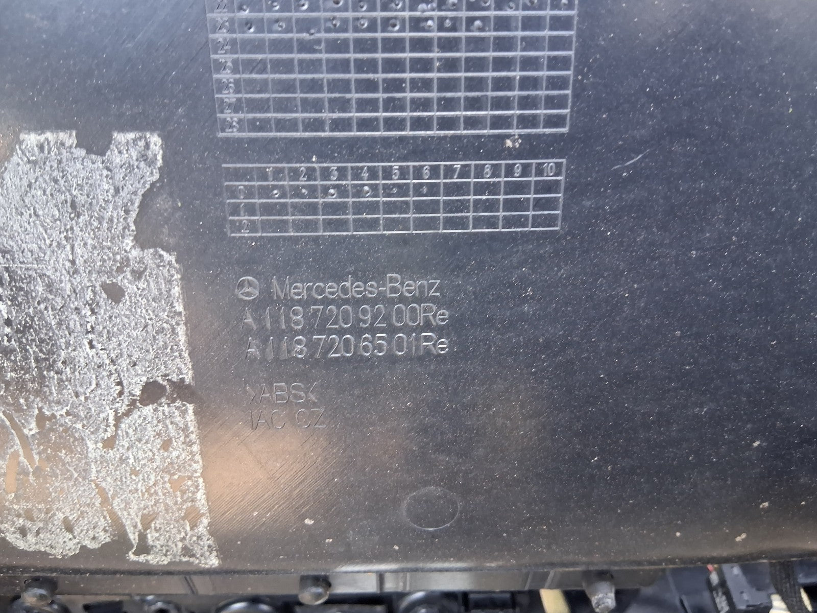 2023 MERCEDES CLA C118 OSF DRIVER SIDE FRONT RIGHT DOOR CARD PANEL A1187209200
