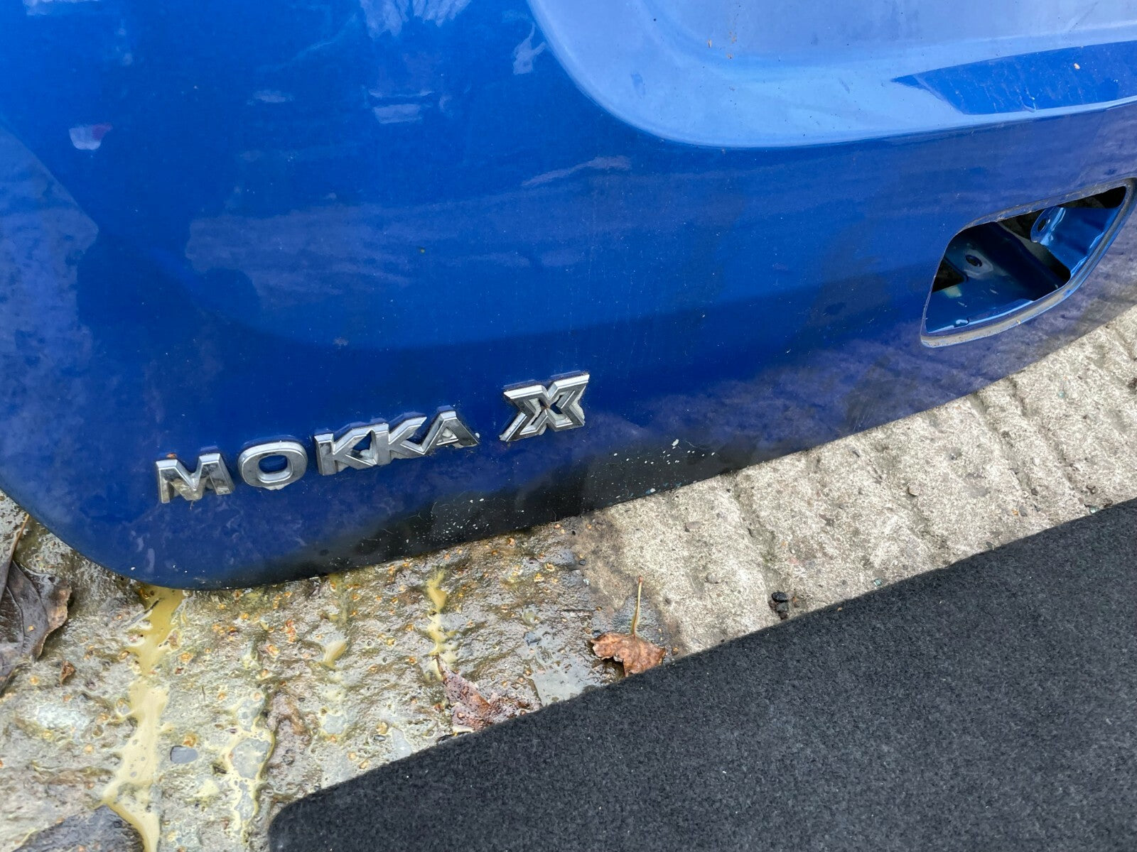 2018 VAUXHALL MOKKA X REAR HATCHBACK BOOTLID TAILGATE BARE BLUE