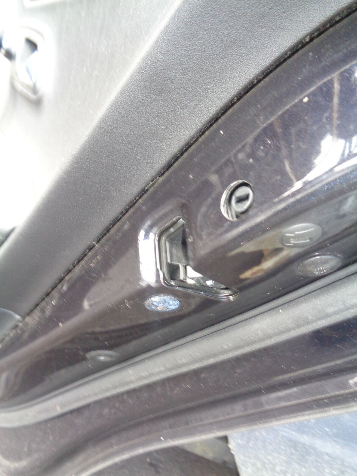 VW VOLKSWAGEN PASSAT CC GT OSR DRIVER SIDE REAR DOOR BLACK LC9X RH RIGHT