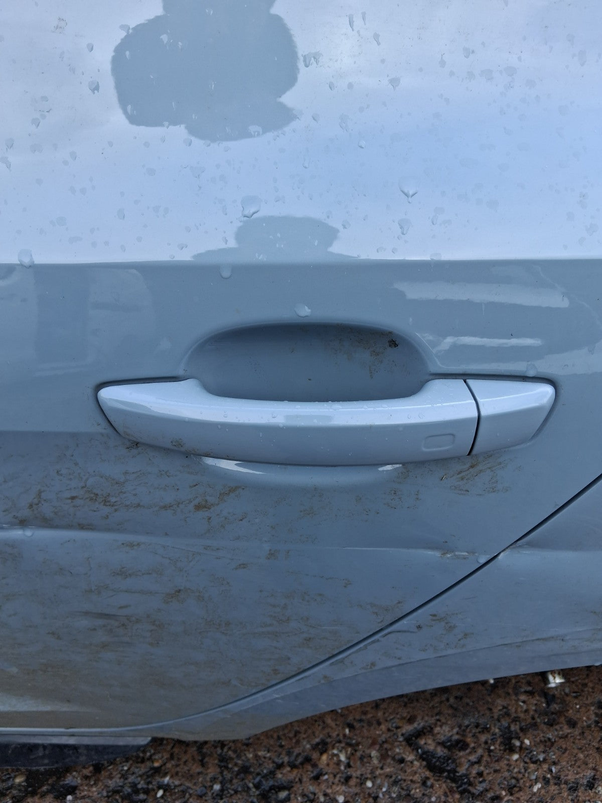 2025 AUDI A1 S LINE MK2 GB NSR PASSENGER SIDE REAR LEFT EXTERIOR DOOR HANDLE