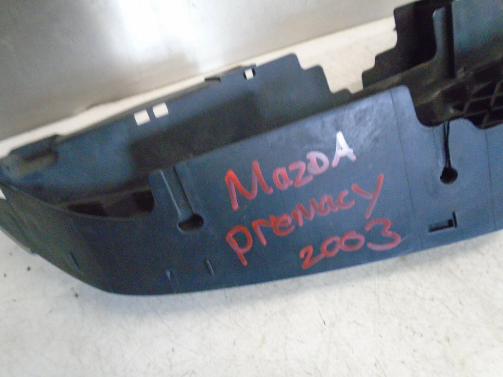 MAZDA PREMACY 2003 FRONT BUMPER BADGE GRILL C14550712