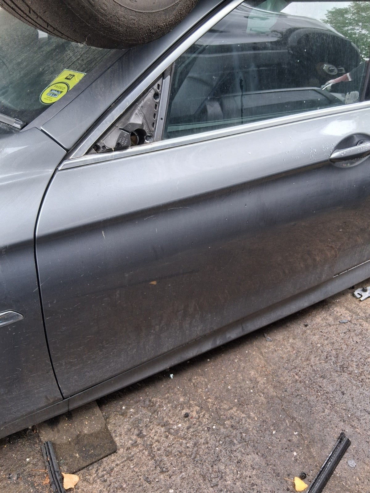 2010 BMW 5 SERIES F10 M SPORT NSF PASSENGER SIDE FRONT BARE DOOR SPACE GREY A52