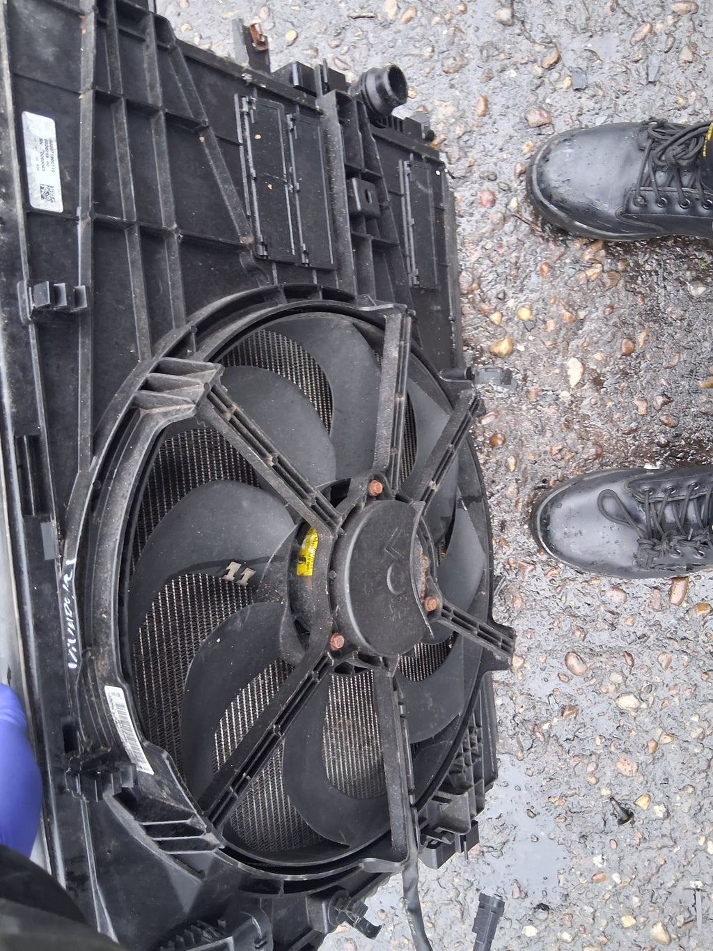 VAUXHALL VIVARO 2021 1.5 DIESEL HDI RADIATOR RAD PACK 9806313880