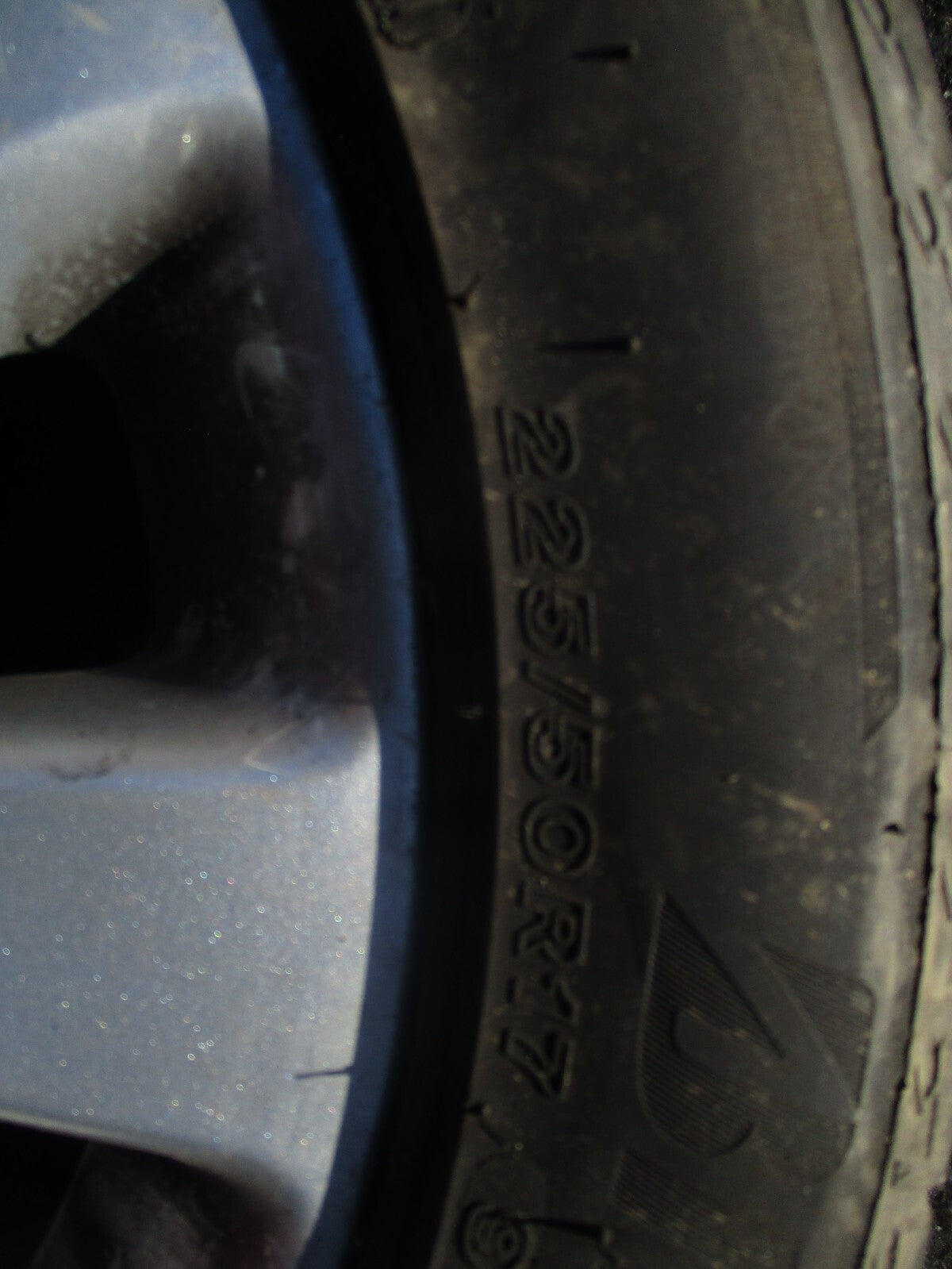 VAUXHALL ZAFIRA C MK3 2017 17 INCH ALLOY WHEEL WITH TYRE 225/50R17 REF 4
