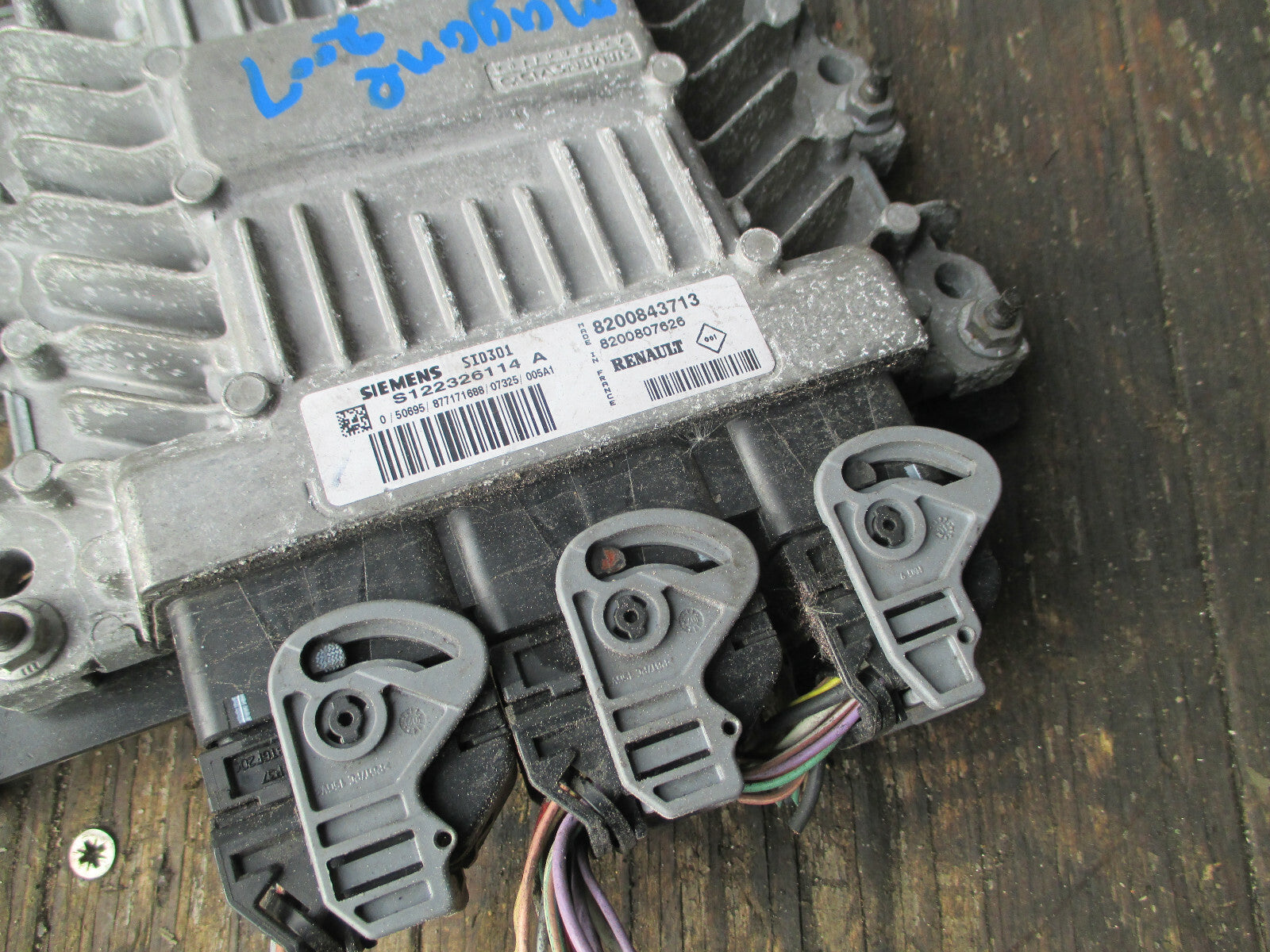 RENAULT MEGANE MK2 2007 1.5 DCI ECU ENGINE CONTROL MODULE UNIT 8200843713