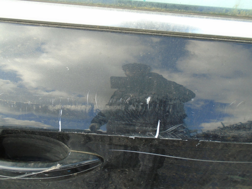 FORD MONDEO MK4 PREFACELIFT 2010 OSR DRIVER REAR COMPLETE DOOR PANTHER BLACK