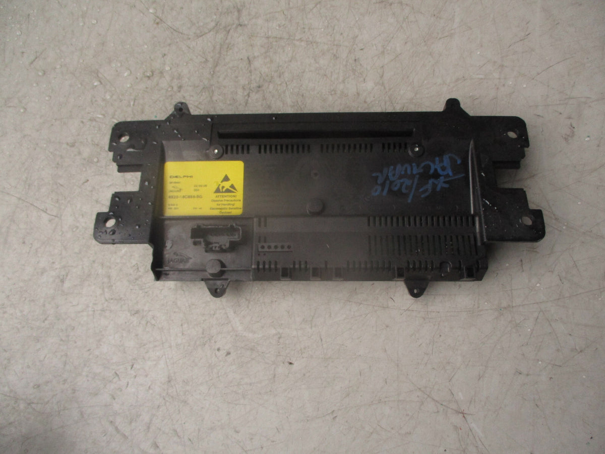 2010 JAGUAR XF X250 AIR CON AC CLIMATE CONTROL RADIO FRONT PANEL 8X2318C858BG