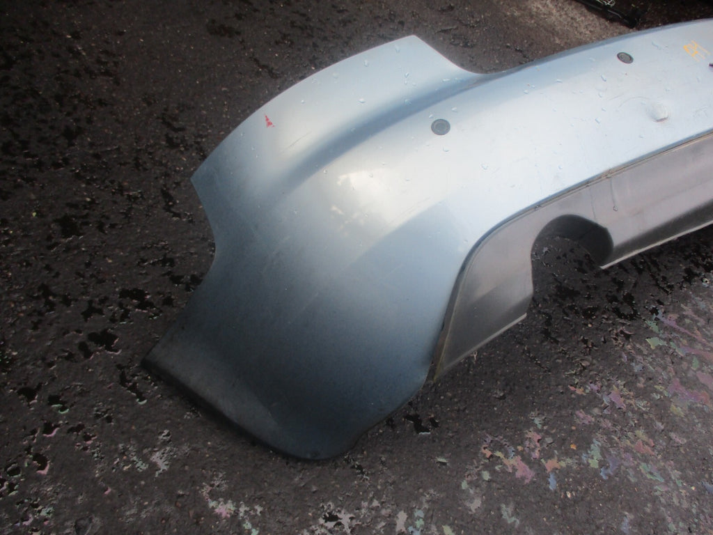 AUDI A4 B6 2002 CABRIOLET REAR COMPLETE BUMPER LIGHT BLUE