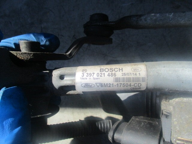 2011 FORD S MAX FRONT WIPER MOTOR 6M21-17504-CD