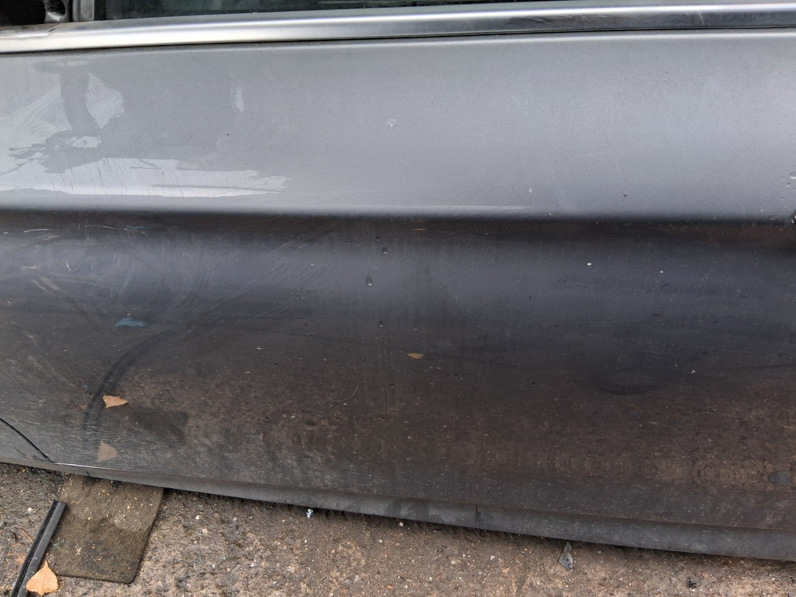 2010 BMW 5 SERIES F10 M SPORT NSF PASSENGER SIDE FRONT BARE DOOR SPACE GREY A52