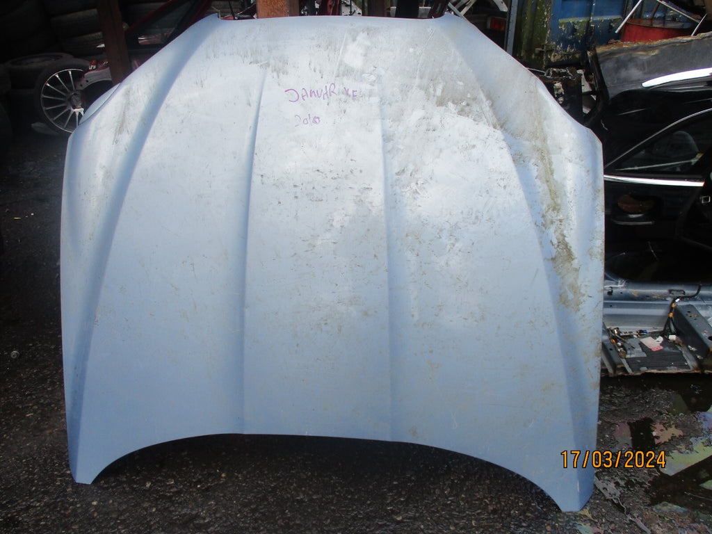 JAGUAR XF 2010 X250 FRONT BONNET HOOD BLUE SILVER