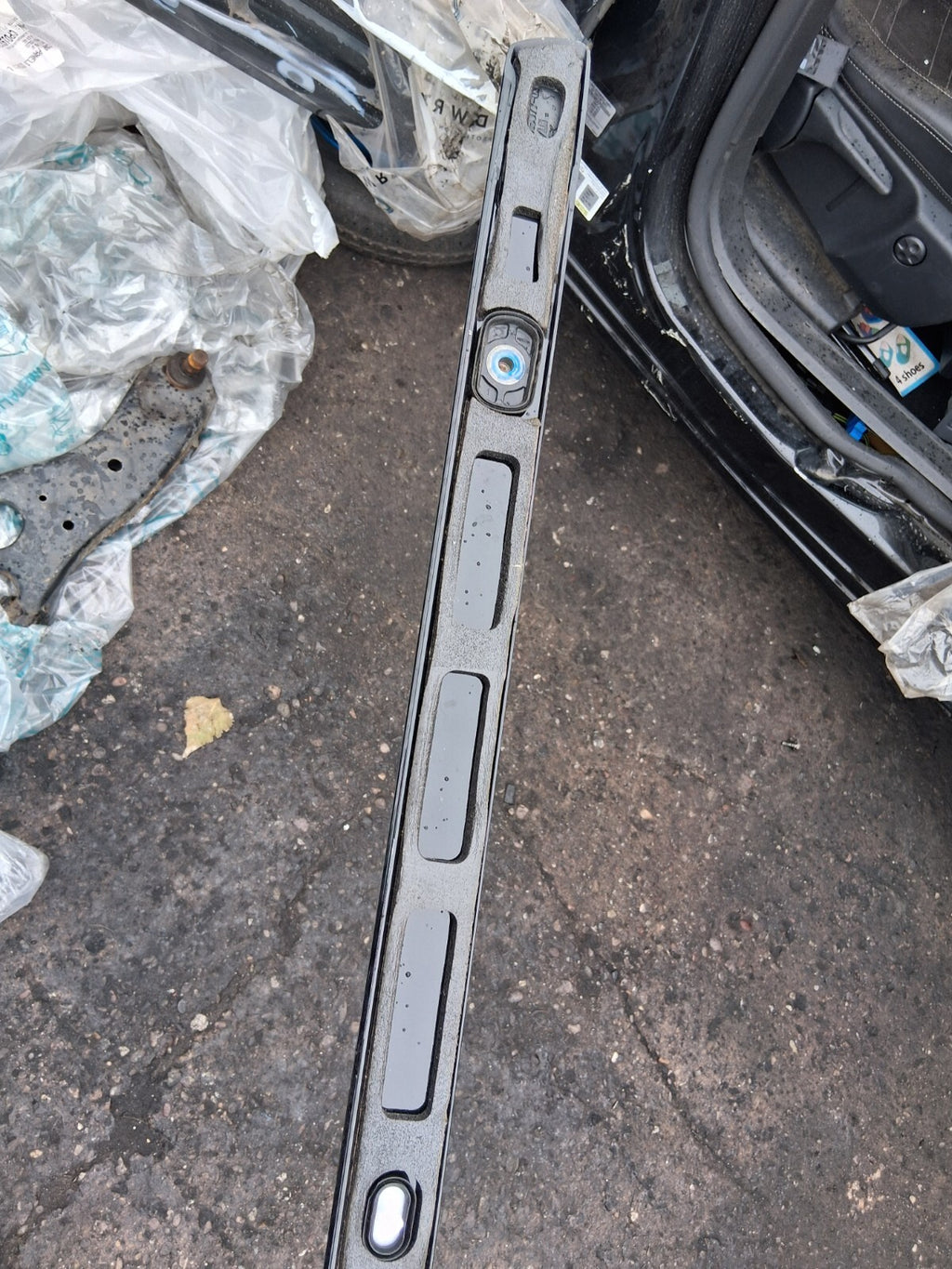 2023 VAUXHALL GRANDLAND ROOF RAIL PAIR BLACK 98466826XK