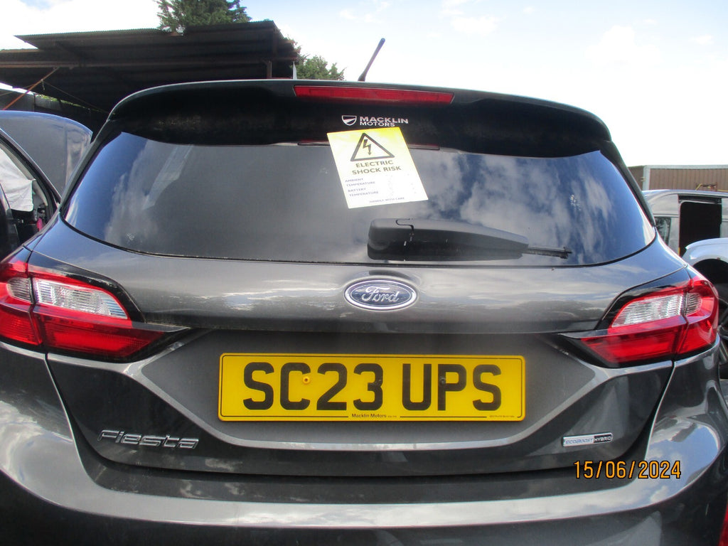 FORD FIESTA MK8 2023 REAR BARE TAILGATE BOOTLID MAGNETIC GREY QH