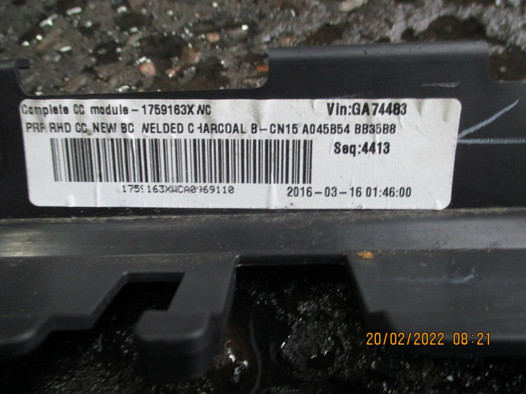 FORD ECOSPORT 2016 MK2 LOWER CENTRE CONSOLE
