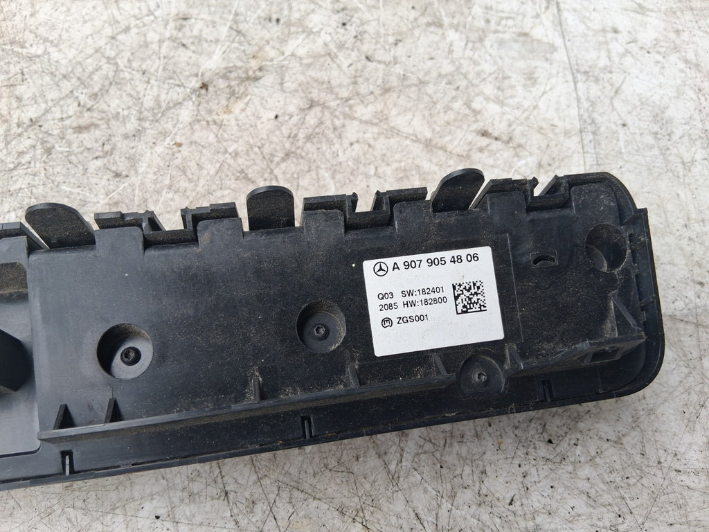 2020 MERCEDES BENZ SPRINTER W907 AC HEATER CLIMATE CONTROL SWITCH A9079054806