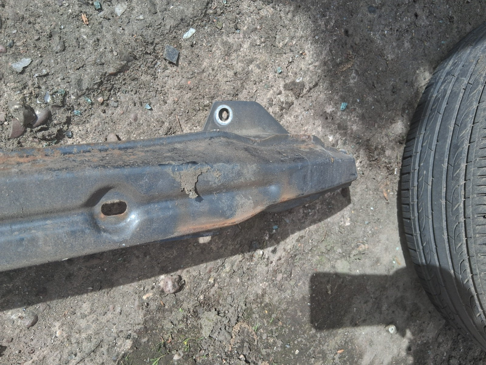 2010 PEUGEOT 207 REAR BUMPER CRASH IMPACT REINFORCEMENT BAR