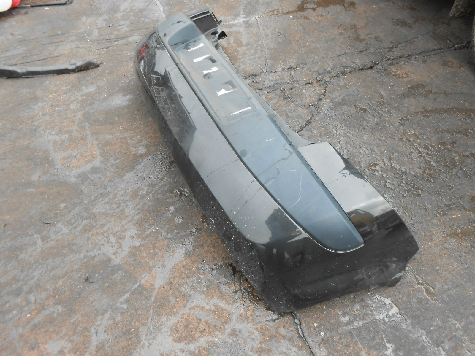 RENAULT MEGANE MK2 2007 COMPLETE REAR BACK BUMPER BLACK