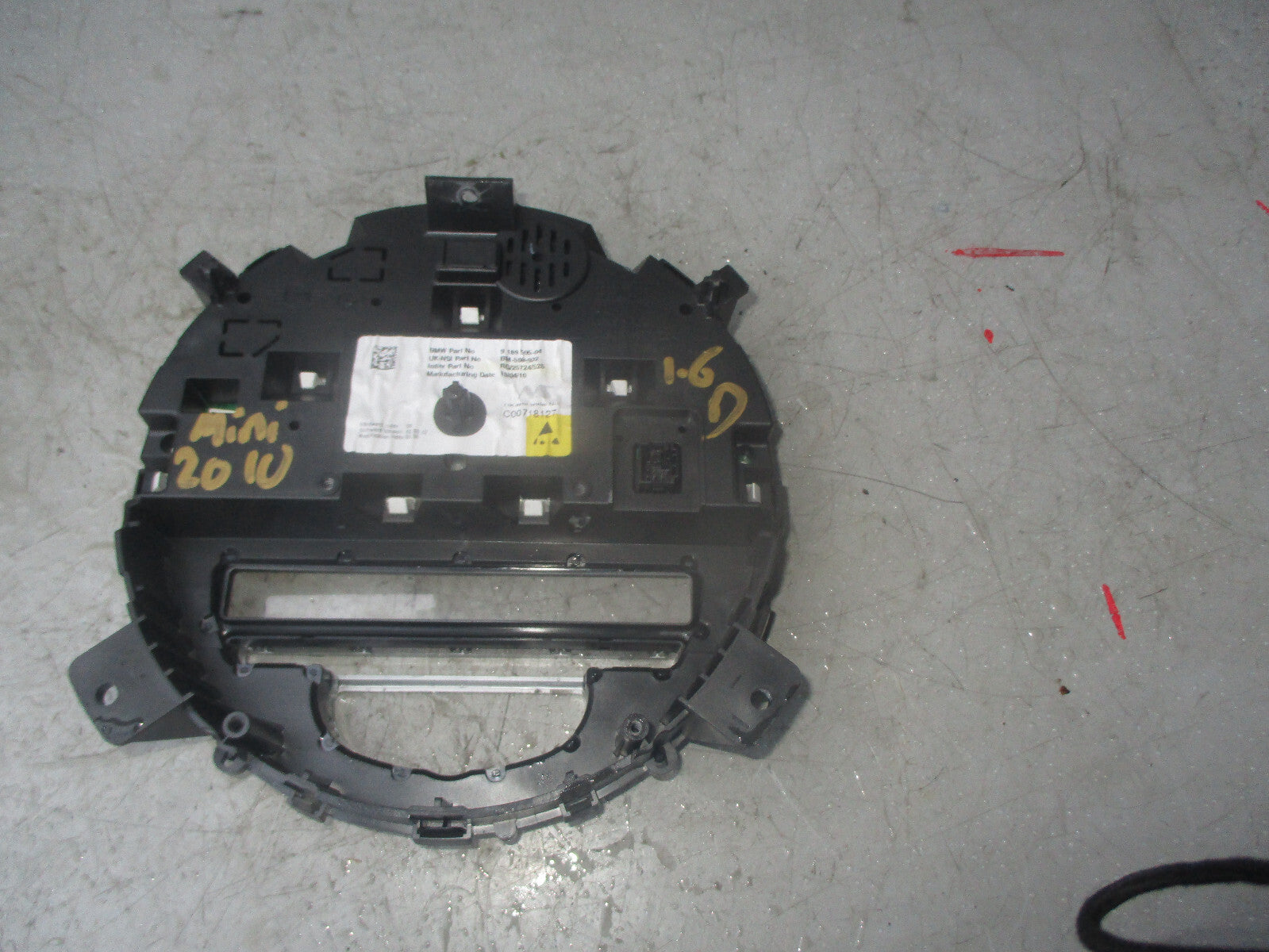 MINI COOPER S ONE CLUBMAN SPEEDOMETER PANEL 918950504