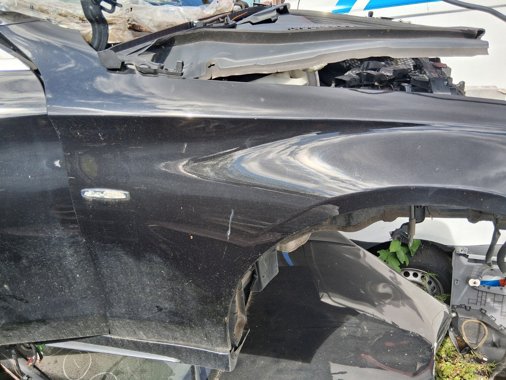 2016 MERCEDES C CLASS W205 OSF DRIVER SIDE FRONT RIGHT WING PANEL BLACK 197