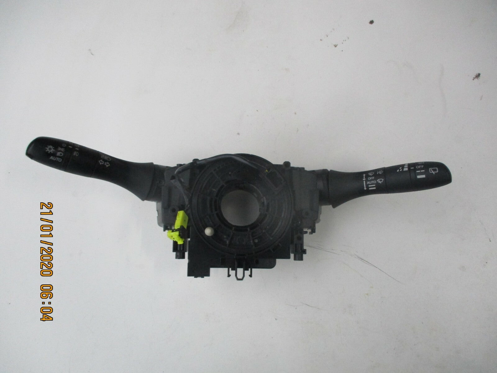 NISSAN QASHQAI J11 2018 INDICATOR WIPER CONTROL SWITCH STALK SQUIB 255544EA0A
