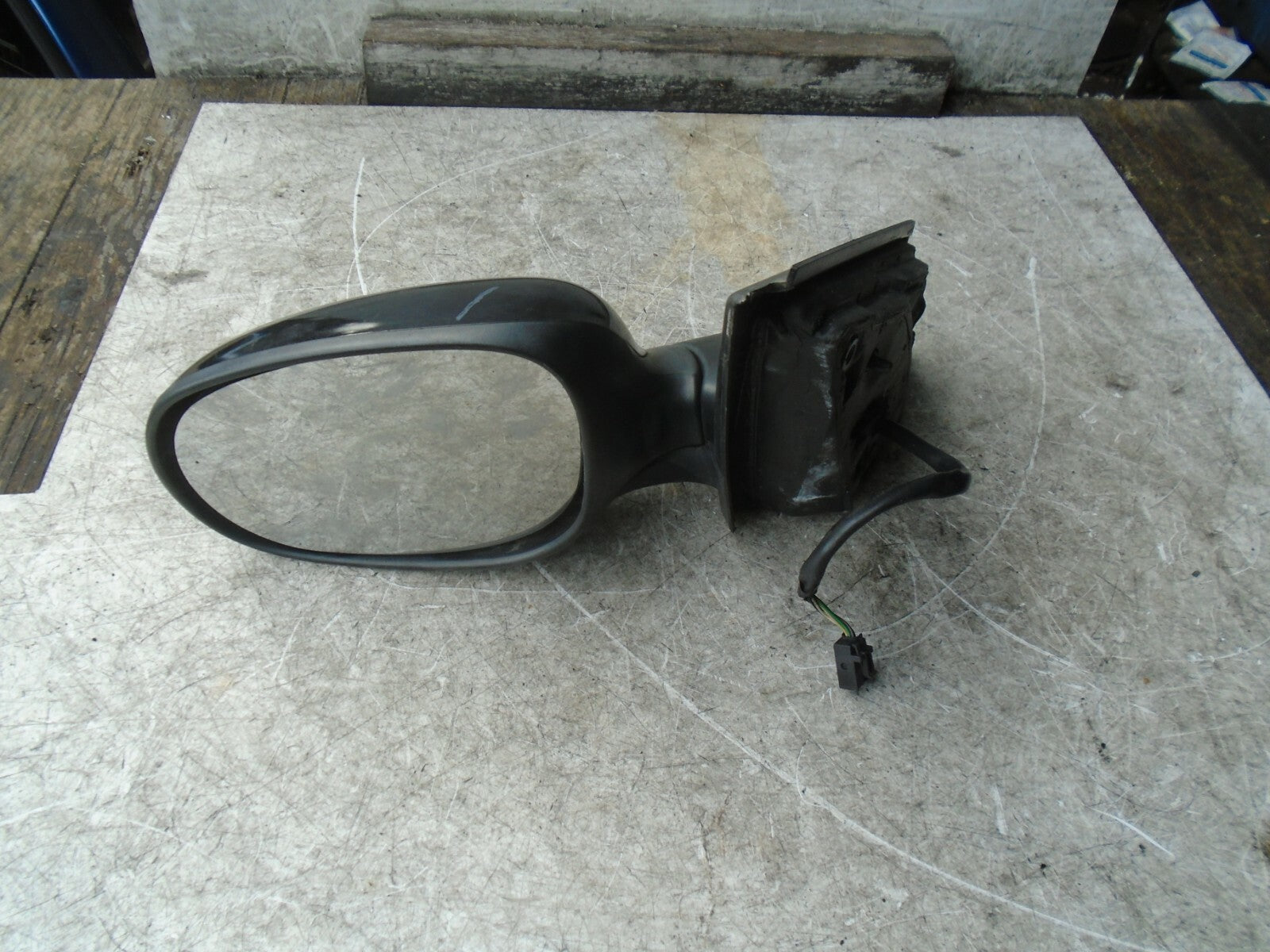 FIAT BRAVO 2007 NSF FRONT PASSENGER SIDE BLACK WING MIRROR