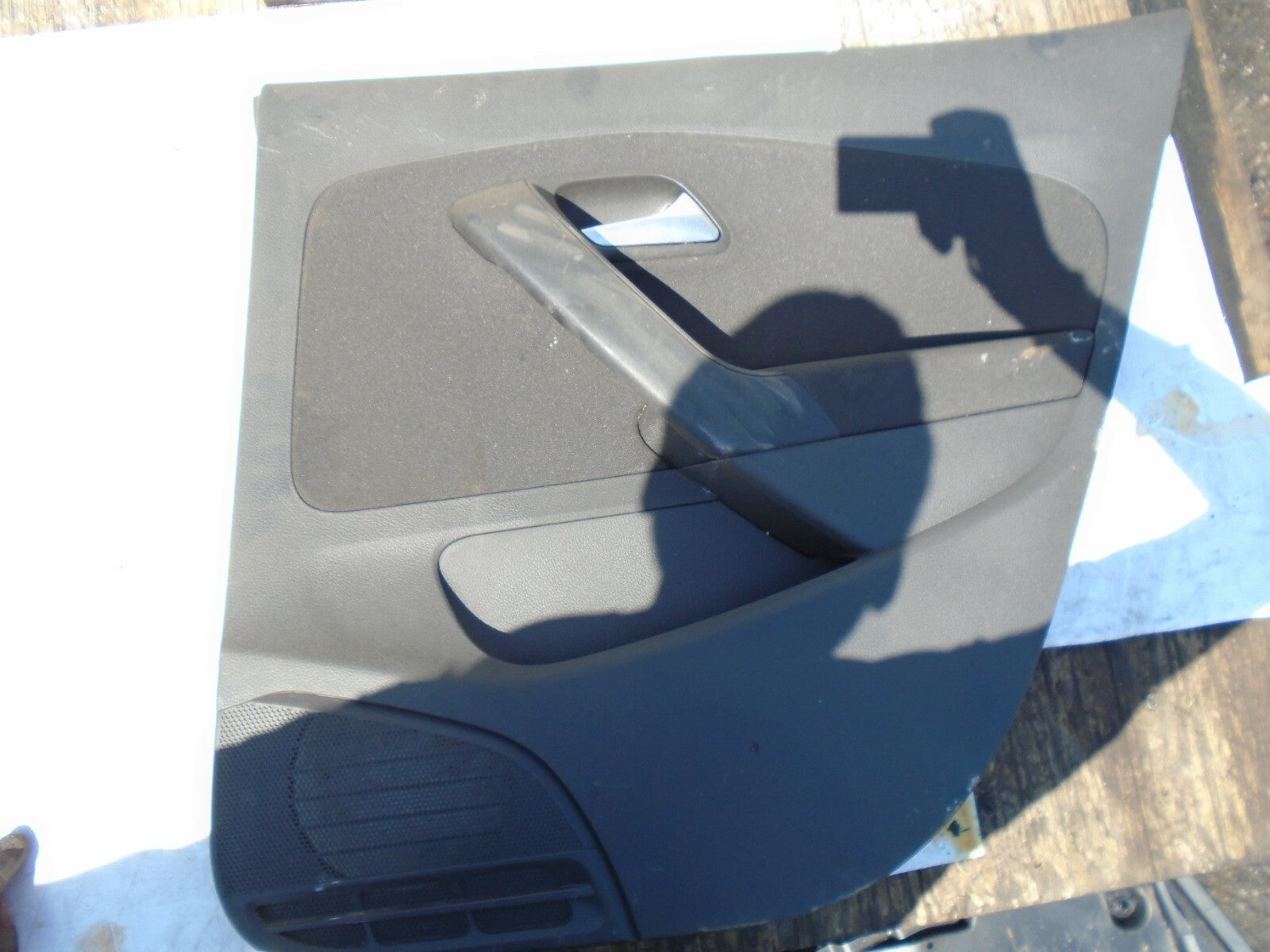 VOLKSWAGEN POLO 2017 OSR DRIVER SIDE REAR DOOR CARD 6C6867212D