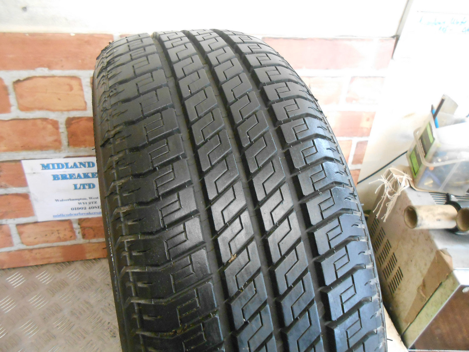 MAZDA PREMACY 1999 FULL SIZE SPARE STEEL WHEEL TYRE MICHELIN 195 55 15 5 STUD
