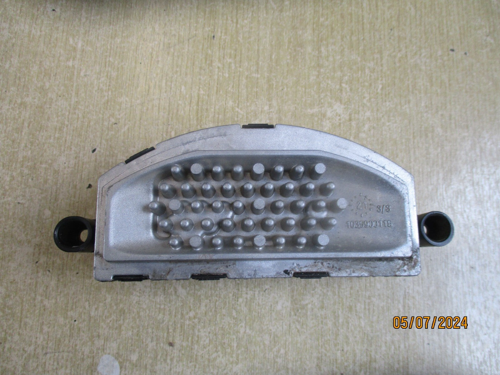 2022 MERCEDES BENZ SPRINTER W907 HEATER BLOWER MOTOR RESISTOR A0009069307