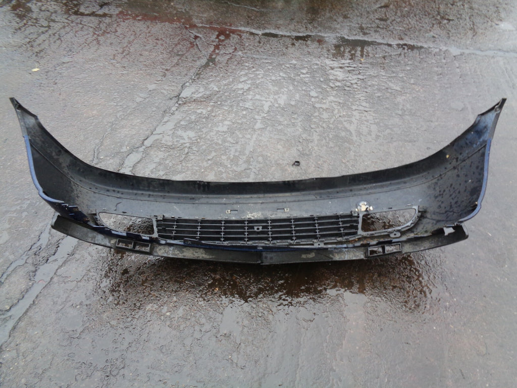 VAUXHALL ZAFIRA 2003 2.0 DIESEL FRONT COMPLETE BUMPER BLUE