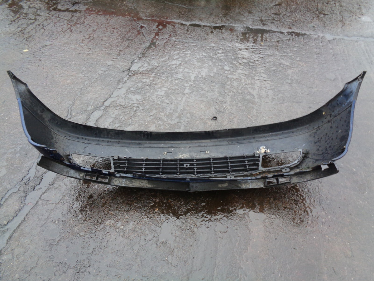 VAUXHALL ZAFIRA 2003 2.0 DIESEL FRONT COMPLETE BUMPER BLUE