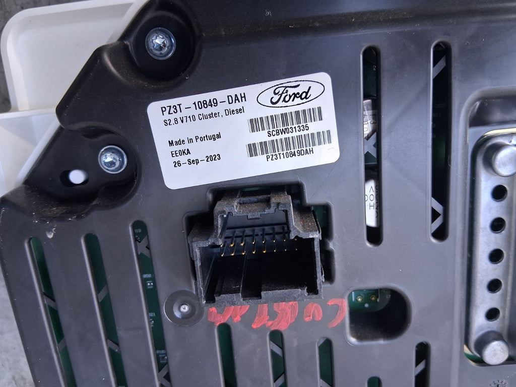 2024 FORD TRANSIT CUSTOM 2.0 DIESEL SPEEDOMETER INSTRUMENT CLUSTER PZ3T10849DAH