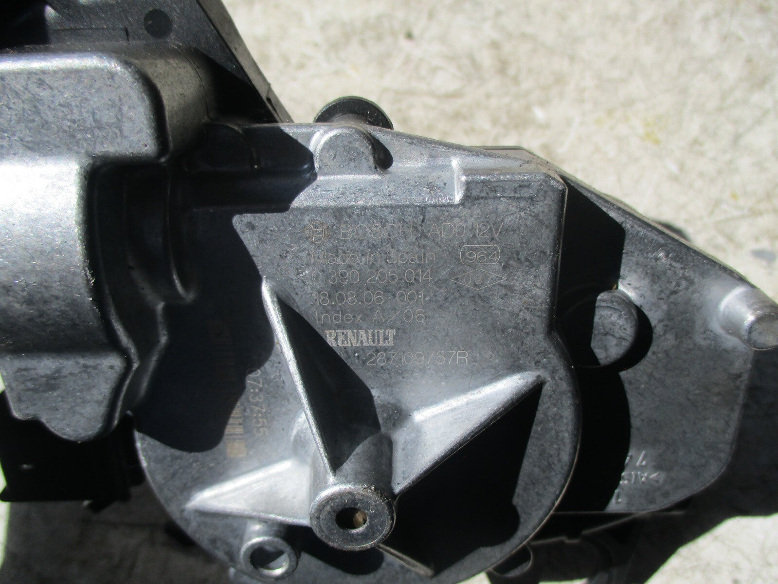 NISSAN MICRA K14 2019 REAR WINDSCREEN WIPER MOTOR LINKAGES 287109757R
