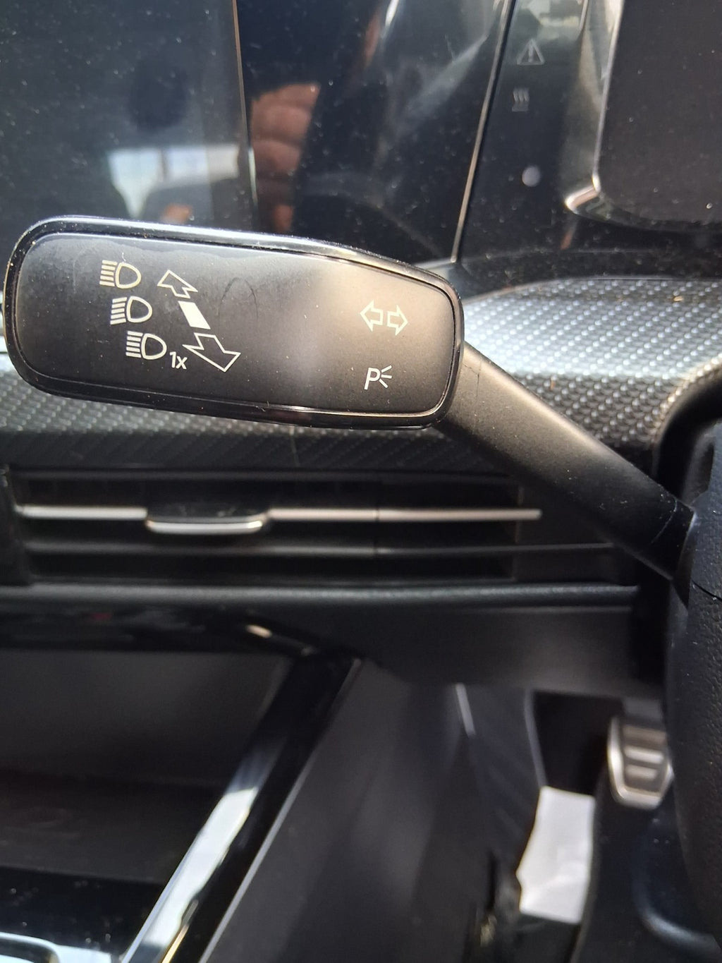 2024 VW VOLKSWAGEN GOLF MK8 R LINE WIPER INDICATOR SWITCH STALK SQUIB RING