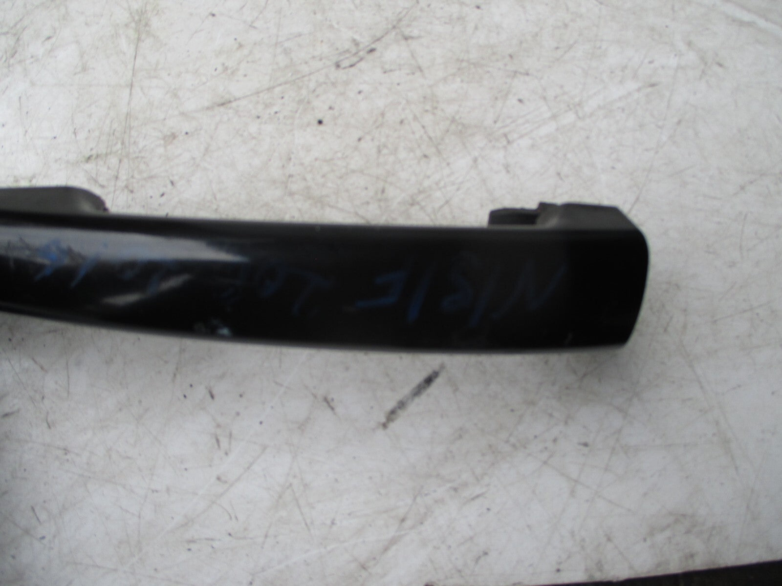 PEUGEOT 208 2016 NSF PASSENGER SIDE FRONT DOOR HANDLE ONLY BLACK 96816347